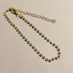 Bracelet rhinestone or anklet
